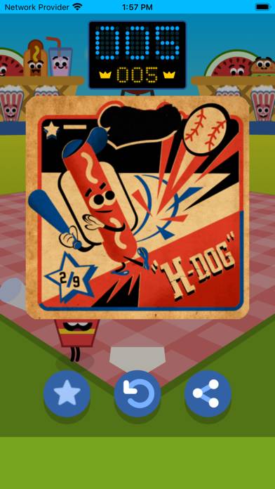 Doodle Baseball Game App screenshot #2