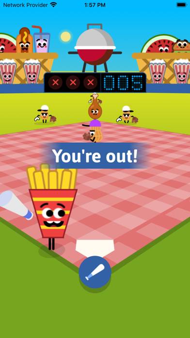 Doodle Baseball Game App screenshot #4