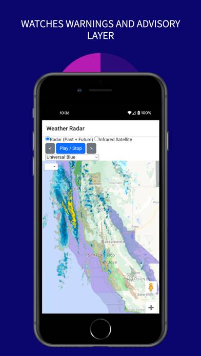 Weathermate plus App skärmdump #5