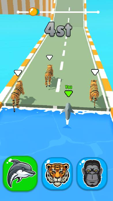 Animals Racing Uygulama ekran görüntüsü #2