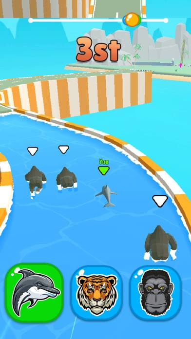 Animals Racing Captura de pantalla de la aplicación #3