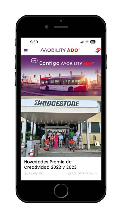 MobilityADO ConectADOs 2.0 Captura de pantalla de la aplicación #2