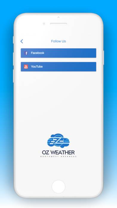 OZ Weather App screenshot