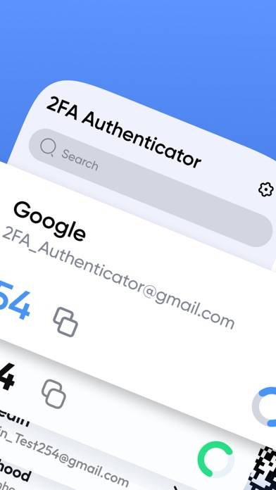 2FA & MFA Authenticator App App-Screenshot #2