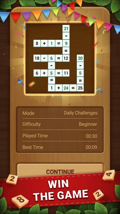 Cross Number: Math Game Puzzle Capture d'écran de l'application #5