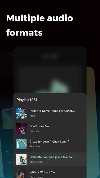 Musik Offline hören, Mp3 play App-Screenshot