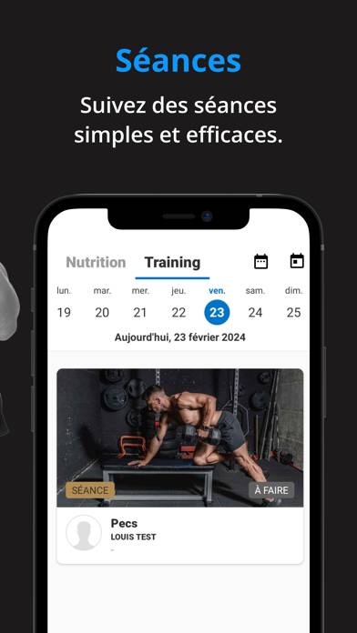 FitFocus Fitness Capture d'écran de l'application #3