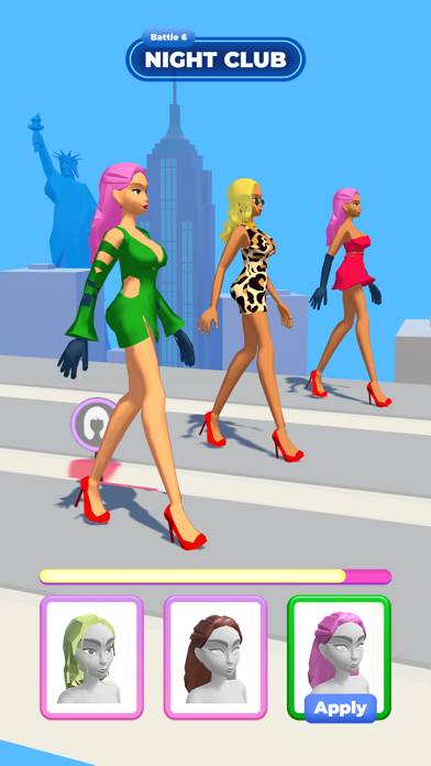Fashion Battle: Catwalk Show App screenshot #1
