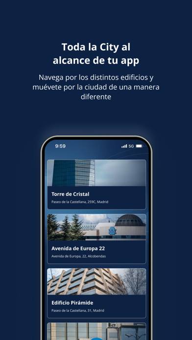 MutuaCity Captura de pantalla de la aplicación