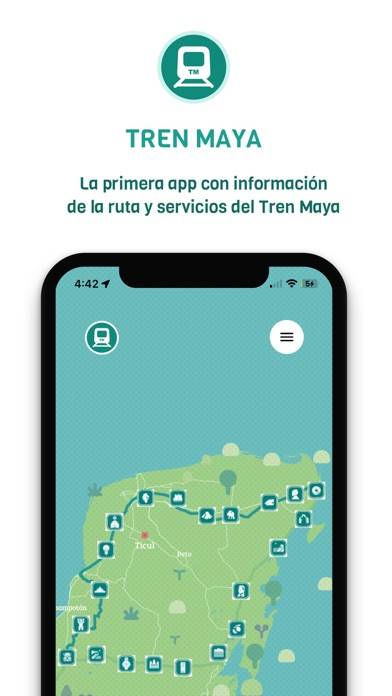 Tren Maya Captura de pantalla de la aplicación #1