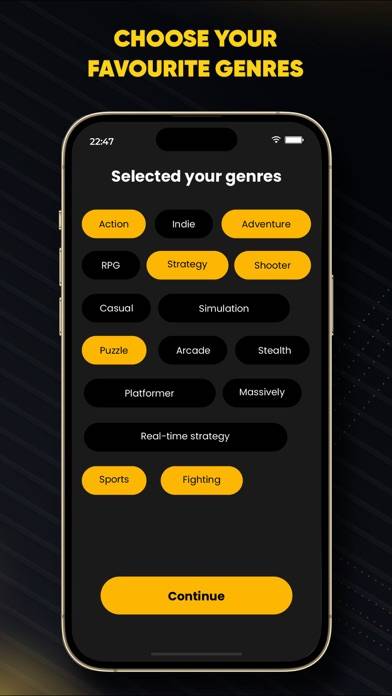 Games Cloud Hub App screenshot