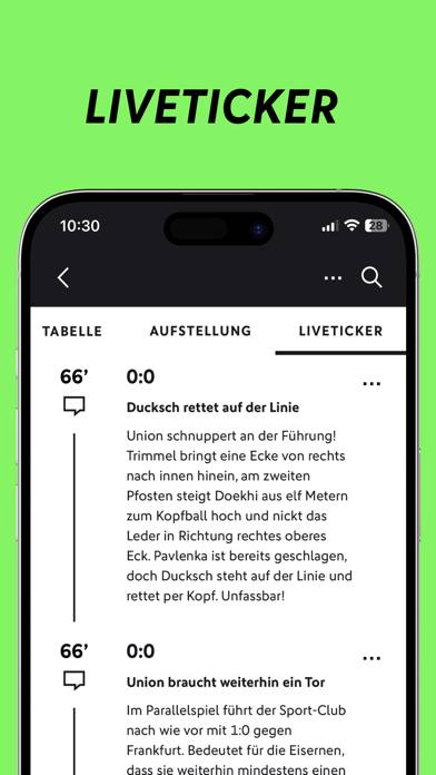 Next Fussball.de App-Screenshot