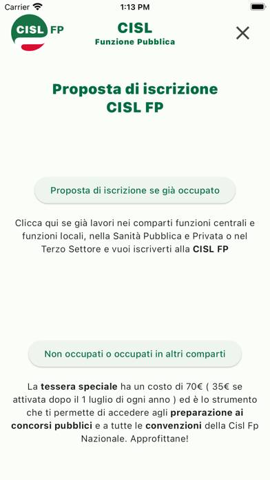 CISL Funzione Pubblica App screenshot #3