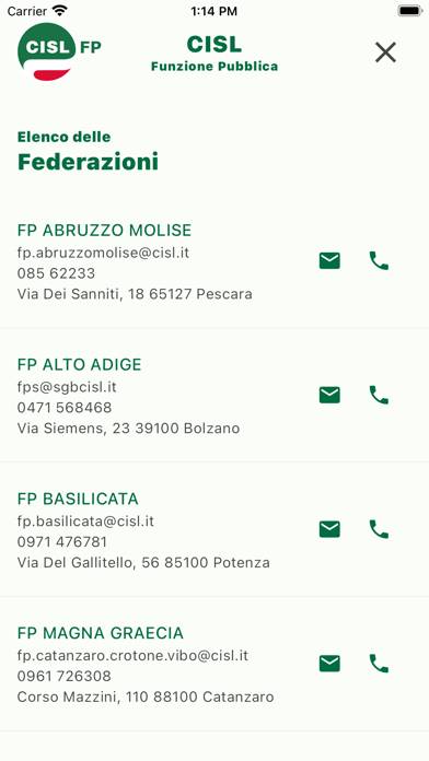 CISL Funzione Pubblica App screenshot #5