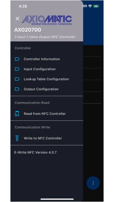 E-Write NFC App-Screenshot #2