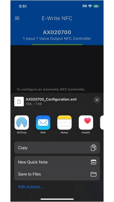 E-Write NFC App-Screenshot #5
