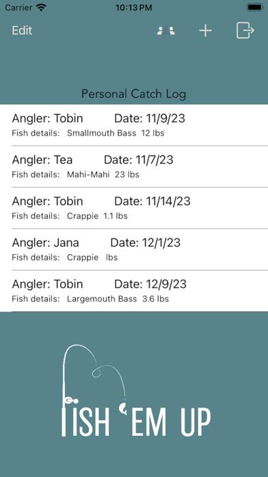 Fish 'Em Up App screenshot #1