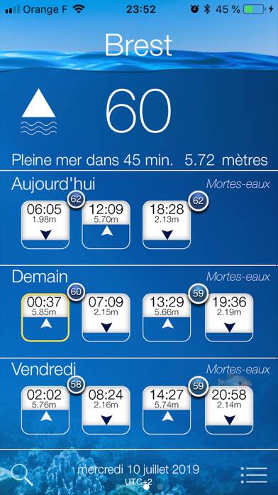 IMarées 2024 App-Screenshot #1