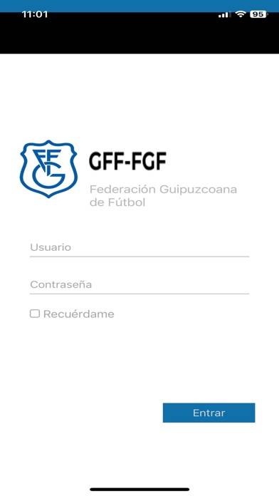 Intranet GFF-FGF Captura de pantalla de la aplicación #1