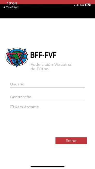 Intranet BFF-FVF Captura de pantalla de la aplicación #1
