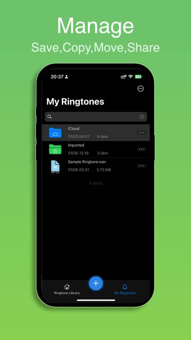 Any Ringtone Maker & Saver App skärmdump