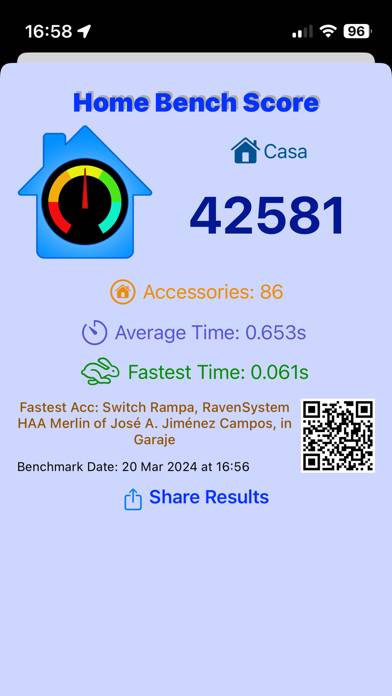 Home Bench: Smart Speed Test App screenshot #2
