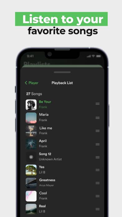 ISound: Reproductor Música MP3 Captura de pantalla de la aplicación
