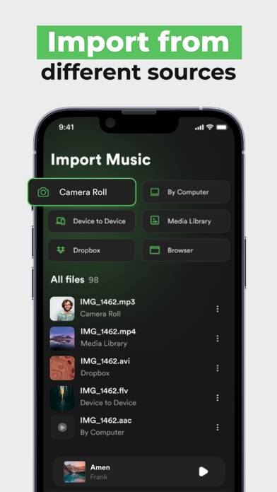 ISound: Reproductor Música MP3 Captura de pantalla de la aplicación