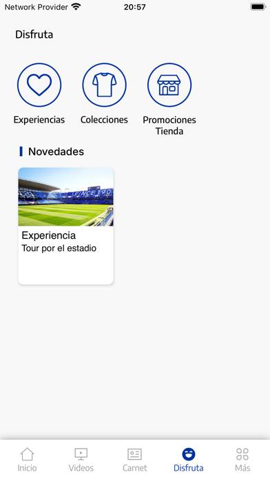 Málaga CF Oficial Captura de pantalla de la aplicación