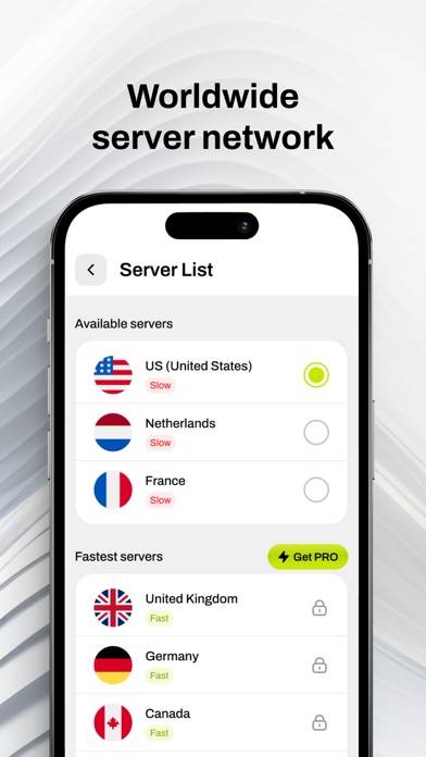 EcoSecure VPN Capture d'écran de l'application #2
