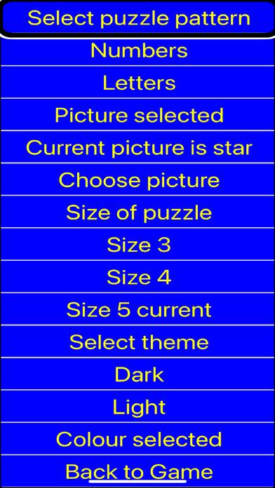 Super Sliding Puzzle Game schermata del gioco