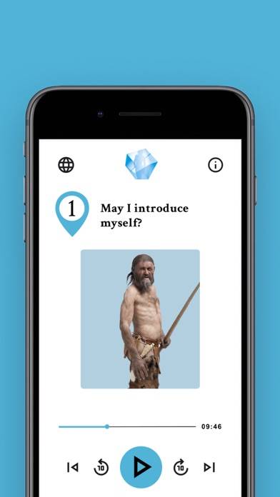 Ötzi Audio Guide App screenshot #4