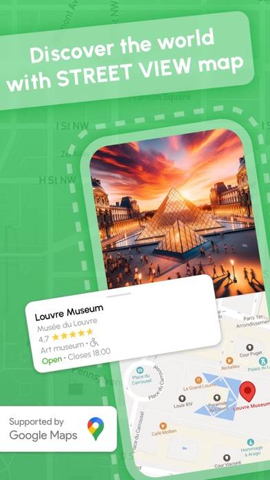 Live Earth Map: Street View 3D App skärmdump #1