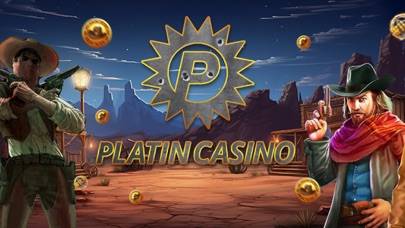 PlatinCasino Gunslinger's Spin App-Screenshot #1