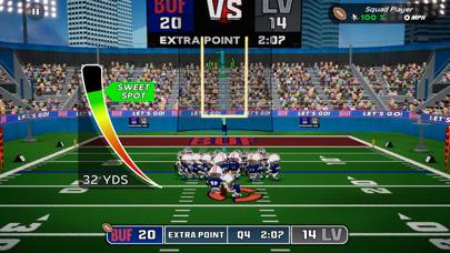 Super Tiny Football skärmdump av spelet