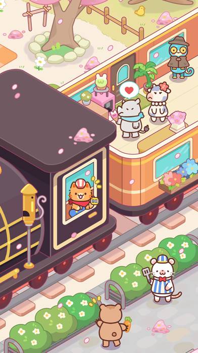 Animal Express : Train Game captura de pantalla del juego