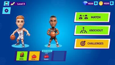 Mini Street Basketball Hoops game screenshot