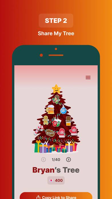 Deco My Tree : X-mas Messages Schermata dell'app #4