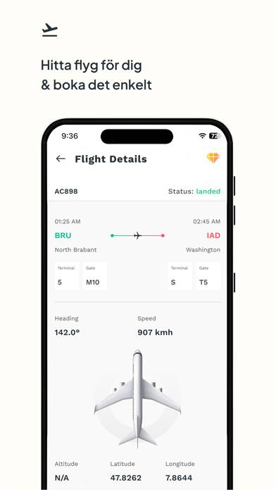Flymat: Flugtracker Bildschirmfoto #4