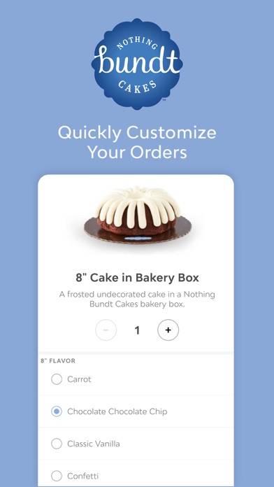 Nothing Bundt Cakes screenshot