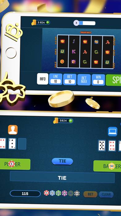 Baccarat Casino: Online Games Captura de pantalla de la aplicación #5