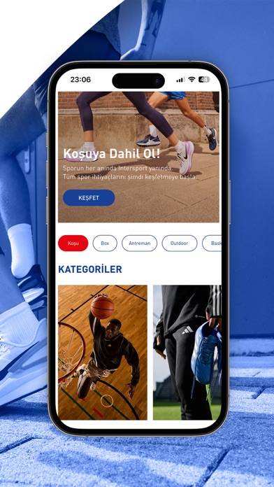 Intersport App screenshot