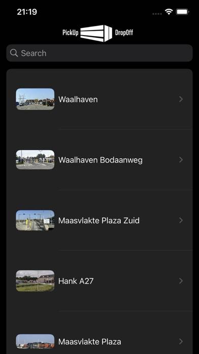 PickUpDropOff App-Screenshot #2