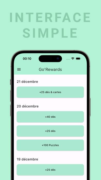 Go'Rewards App screenshot