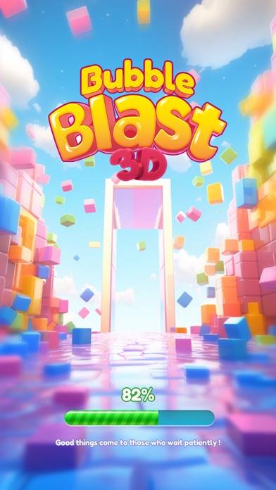 Bubble Blast 3D: Sort Fun Schermata dell'app #1