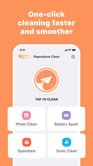 Paperplane Clean-Super Cleaner App screenshot #1