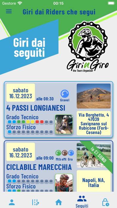 GiriNGiro.bike Schermata dell'app #2