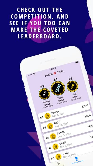 Swiftie Trivia App-Screenshot #4