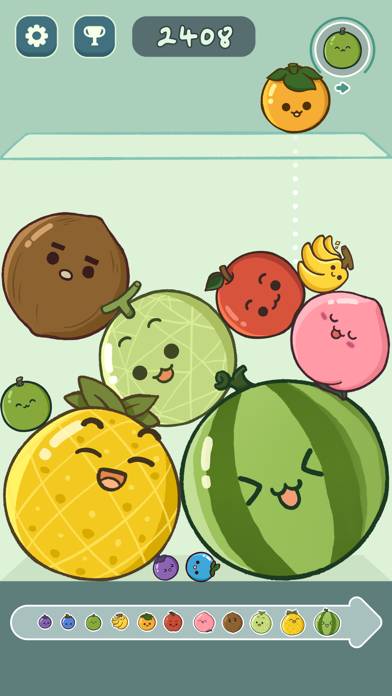 Watermelon Merge Fruits Puzzle App-Screenshot #2