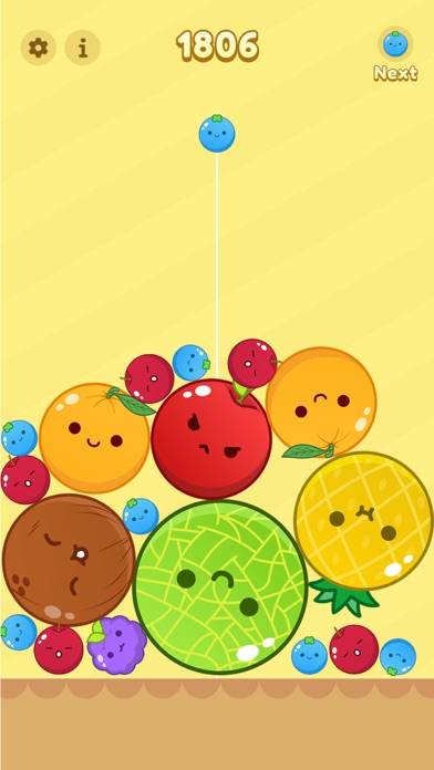 Watermelon: Merge Fruit Game Captura de pantalla de la aplicación #1